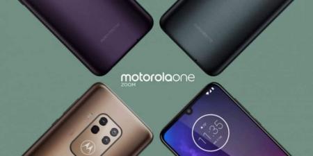 موتورولا تعلن عن هاتفي One Zoom و Moto e6 Plus