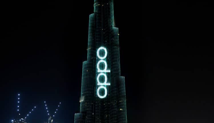 هواتف OPPO Reno 2 تتألق على برج خليفه في دبي