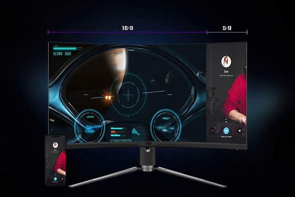شركة MSI تعلن عن شاشة MPG ARTYMIS 343CQR