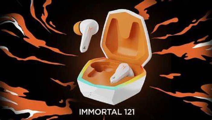 boAt Immortal 121 سماعة لاسلكية للألعاب بعمر شحن 40 ساعة